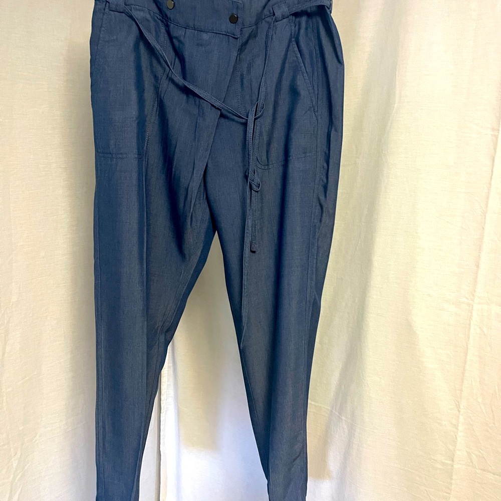 Vince denim jogger style pants